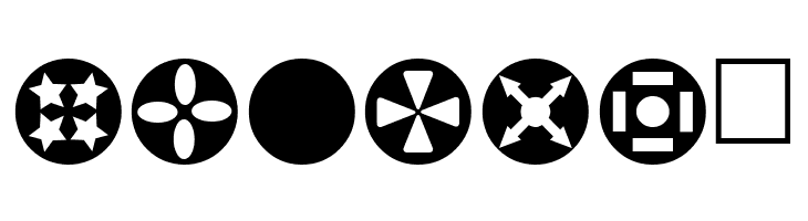Circle Things  Free Fonts Download