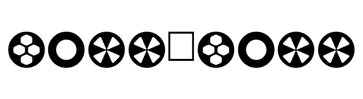 Circle Things  Free Fonts Download