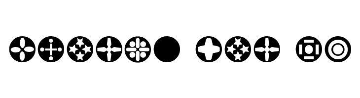 Circle Things  Free Fonts Download