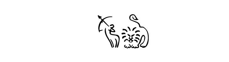 SL Zodiac Icons  Free Fonts Download