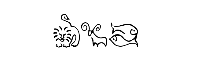 SL Zodiac Icons  Free Fonts Download