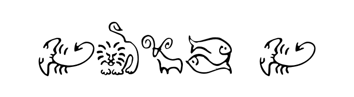 SL Zodiac Icons  Free Fonts Download