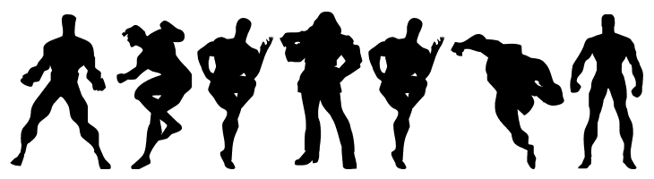 Action Men  Free Fonts Download