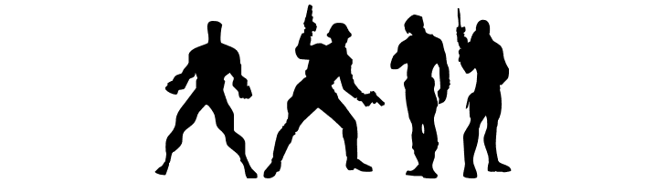 Action Men  Free Fonts Download