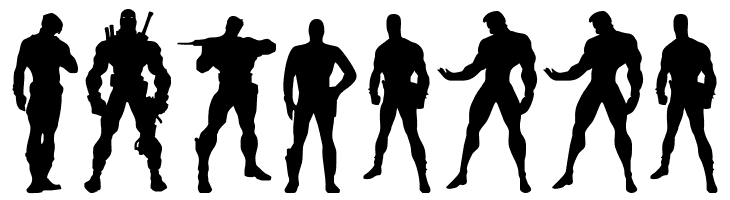 Action Men  Free Fonts Download
