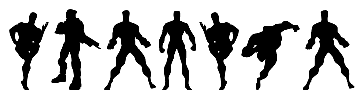 Action Men  Free Fonts Download