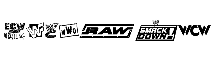 Pro Wrestling Logos  Free Fonts Download