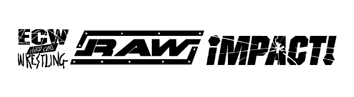 Pro Wrestling Logos  Free Fonts Download