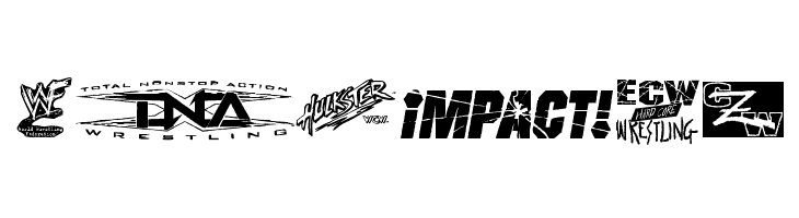 Pro Wrestling Logos  Free Fonts Download