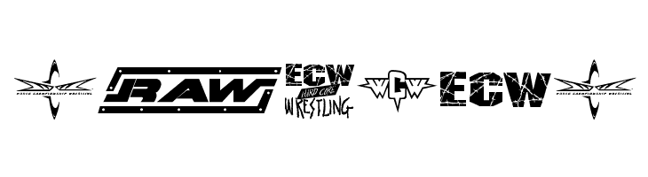 Pro Wrestling Logos  Free Fonts Download