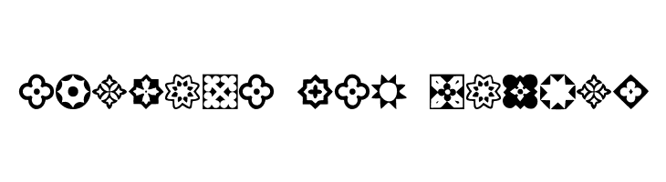 Italian Mosaic Ornaments  Free Fonts Download