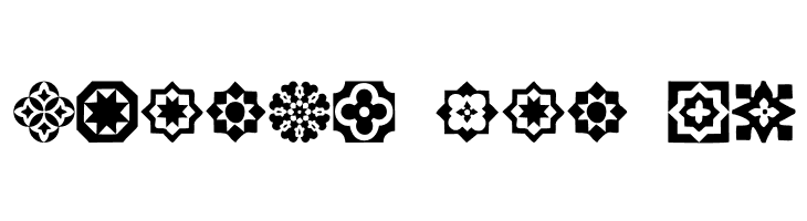 Italian Mosaic Ornaments  Free Fonts Download
