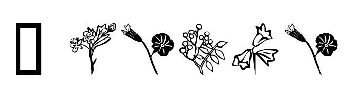 Flower-Show  Free Fonts Download