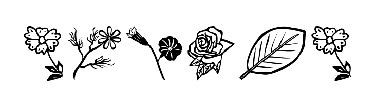 Flower-Show  Free Fonts Download