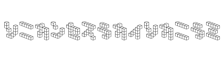DemonCubicBlock NKP  Free Fonts Download
