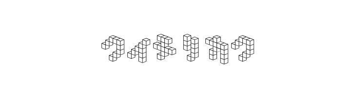 DemonCubicBlock NKP  Free Fonts Download