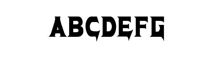 Megadeth Cryptic  Free Fonts Download