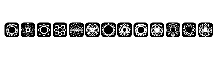 Symmetric Things 2  Free Fonts Download