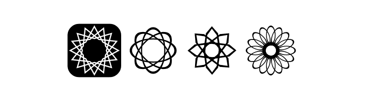 Symmetric Things 2  Free Fonts Download