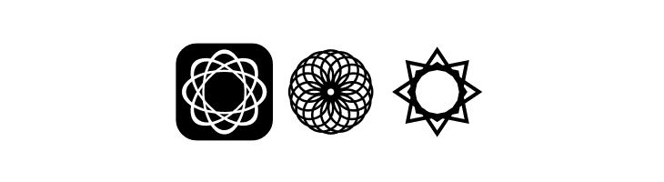 Symmetric Things 2  Free Fonts Download