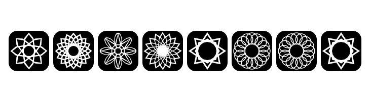 Symmetric Things 2  Free Fonts Download