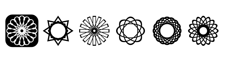 Symmetric Things 2  Free Fonts Download