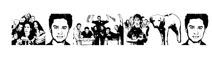 scrubbed  Free Fonts Download