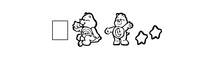 CarebearsbyIacy  Free Fonts Download