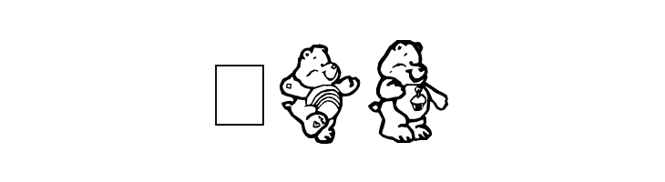 CarebearsbyIacy  Free Fonts Download
