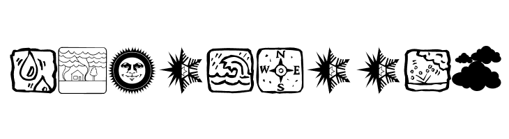 NowTheWeather  Free Fonts Download