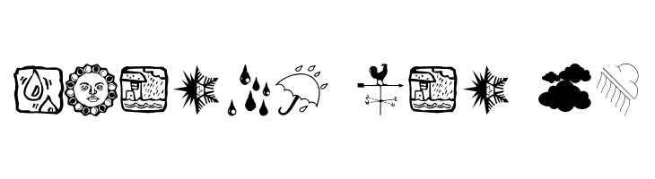 NowTheWeather  Free Fonts Download