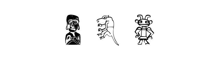 TribalisticaFigures  Free Fonts Download