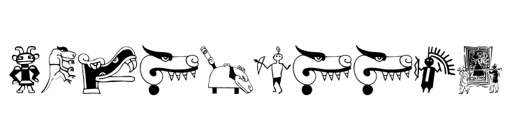 TribalisticaFigures  Free Fonts Download