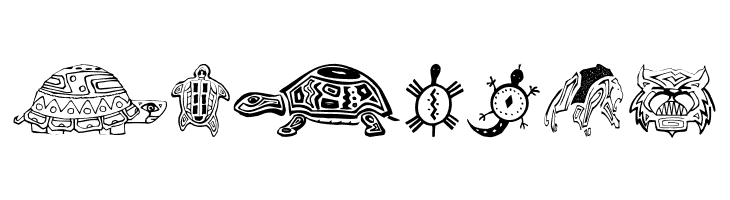 TribalFigTwo  Free Fonts Download