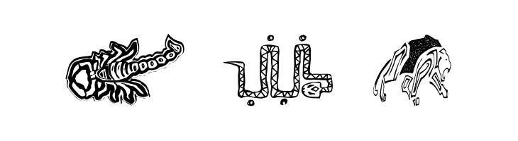 TribalFigTwo  Free Fonts Download