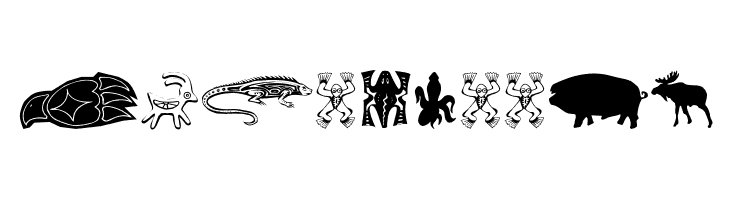 TribalFigTwo  Free Fonts Download
