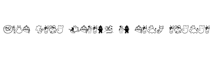 SakabeAnimal03  Free Fonts Download