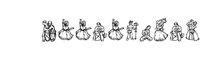 macumbats  Free Fonts Download