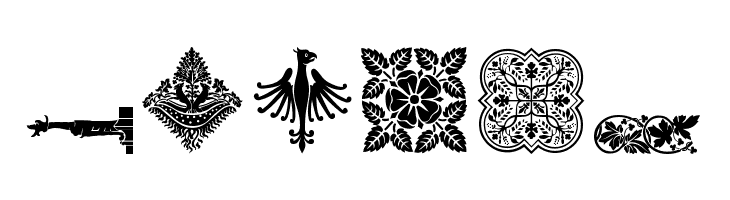 Medieval Dingbats  Free Fonts Download