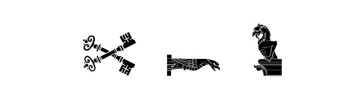 Medieval Dingbats  Free Fonts Download
