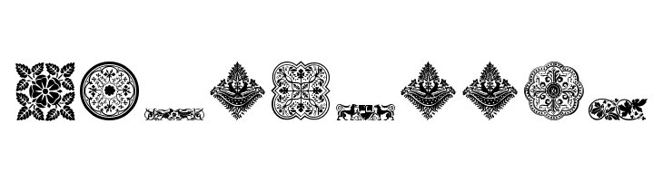 Medieval Dingbats  Free Fonts Download