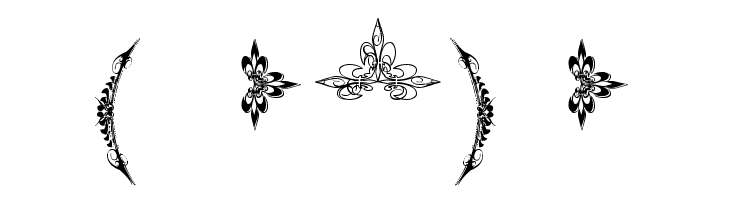 Eutemia Ornaments  Free Fonts Download