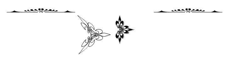 Eutemia Ornaments  Free Fonts Download