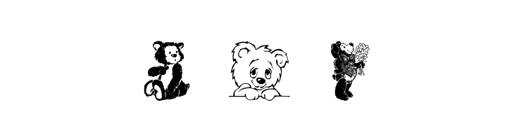 Teddyber V1.1  Free Fonts Download