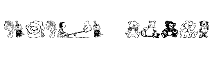 Teddybers Too  Free Fonts Download