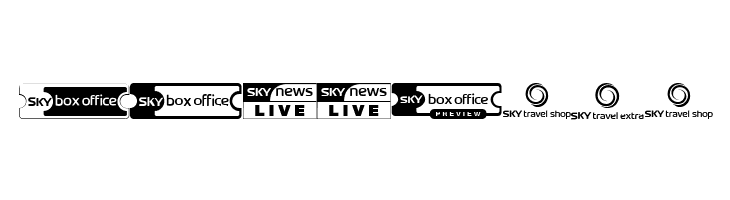 Sky TV Channel Logos  Free Fonts Download