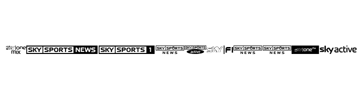 Sky TV Channel Logos  Free Fonts Download