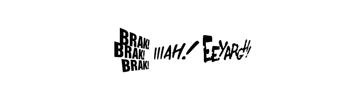 Zartz!  Free Fonts Download