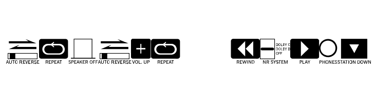 Buttons and Switches JL  Free Fonts Download