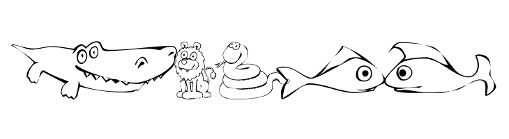 KR Jungle Scraps  Free Fonts Download